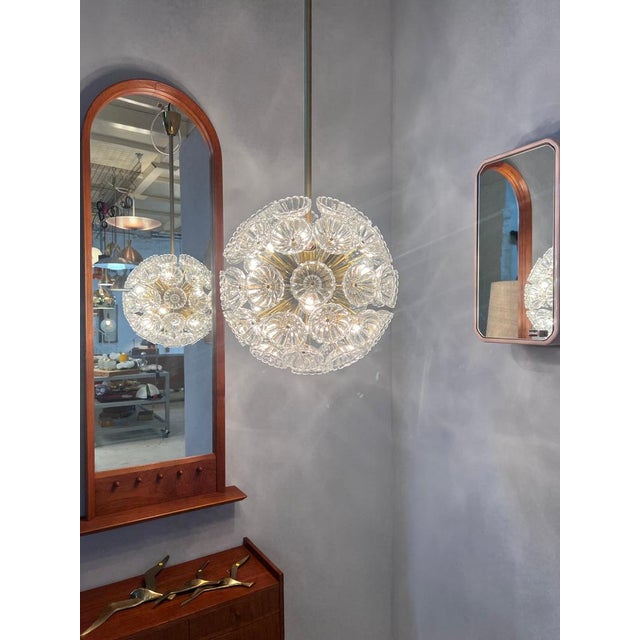 Chandelier Pusteblume from VEB Kristalleuchte Ebersbach For Sale - Image 6 of 11