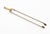 Art Deco Brass Fireplace Four-Piece Tools Set For Sale - Image 10 of 12