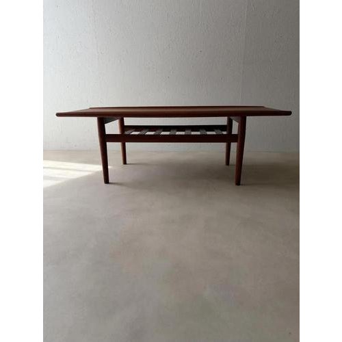 Teak Coffee Table by Grete Jalk for Glostrup Møbelfabrik, 1960s For Sale - Image 9 of 17