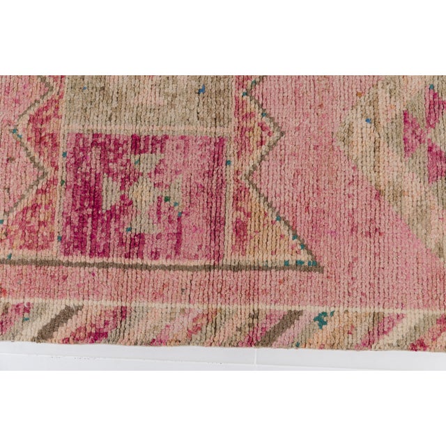 Vintage Handknotted Runner For Sale - Image 6 of 10