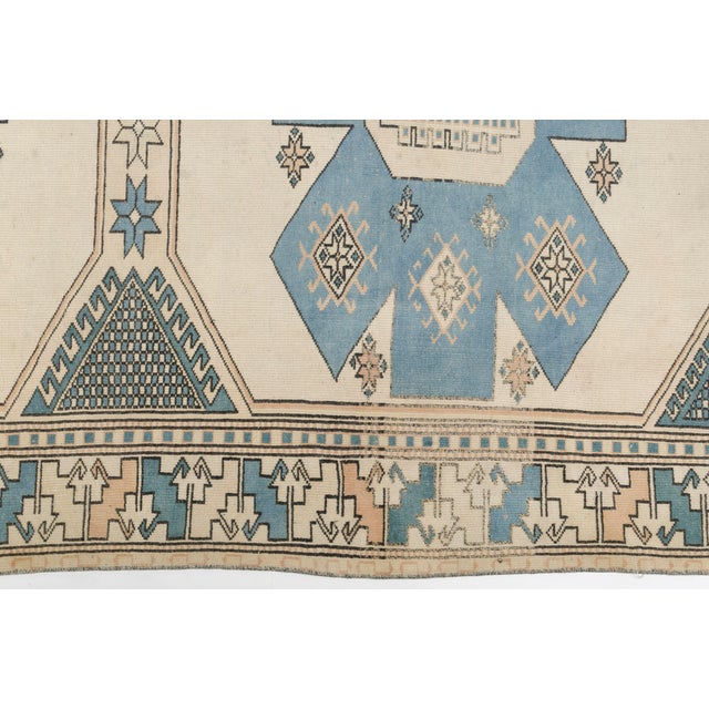 1950s Oushak Wool Oversize Carpet For Sale - Image 6 of 10