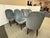 2020s Arhaus Arco Channel Back Banks Velvet Dining Chairs, Set of Eight For Sale - Image 5 of 12