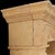 A striking example of classical European design, this 20th-century limestone fireplace mantle combines architectural...