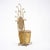 Italian Mid-Century Gilt Wrought Iron Vanity Chair For Sale In Austin - Image 6 of 9