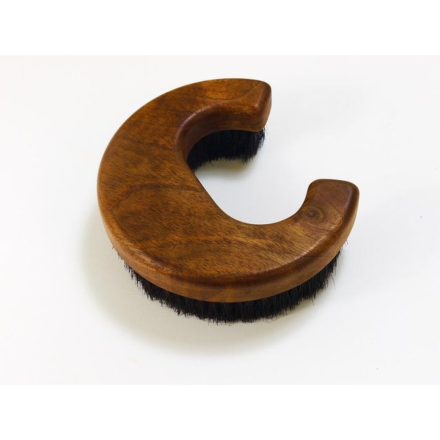 Austrian Walnut Clothes Coat Brush by Carl Auböck, 1960s For Sale - Image 12 of 18