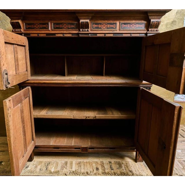 17th Century Renaissance Dutch Cabinet For Sale - Image 10 of 11