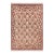 Shabby Chic Floral 1990's Pak-Persian Ivory/Ivory Wool Rug - 9'1'' X 12'1'' For Sale