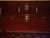 Vintage Mid-Century Spanish Chinoiserie Secretary Desk - Hand-Painted 2-Piece Cabinet For Sale - Image 4 of 17