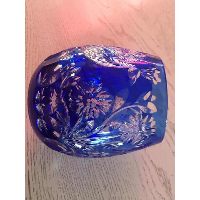 Cobalt Glass Beer Mug by A. Jabłoński, 1980s For Sale - Image 15 of 18