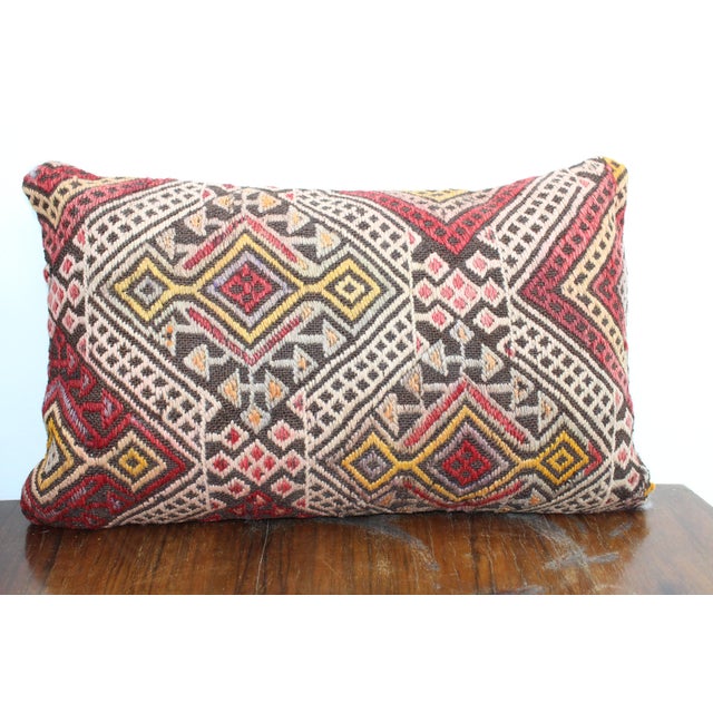 Turkish Kilim Decorative Pillow Cover - 12"x19.5" For Sale - Image 11 of 11