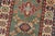 Textile Kazak Runner 2’3” X 6′ Green Wool Tribal Hand-Knotted Oriental Rug For Sale - Image 7 of 11
