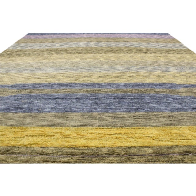 Nature-Inspired Moroccan Rug - 09'00 X13'07 For Sale - Image 4 of 5