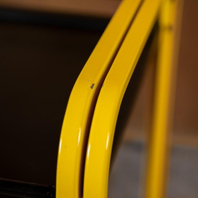 Metal Postmodern Trolley on Castors from Secco, Italy, 1980s For Sale - Image 7 of 13