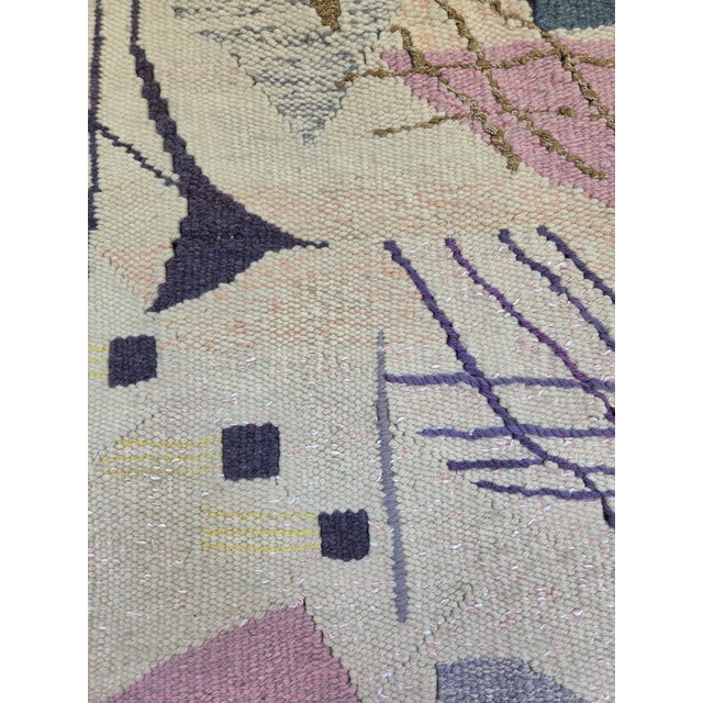Triangle I: Law of Three Series of Hand Woven Tapestries For Sale In Philadelphia - Image 6 of 8