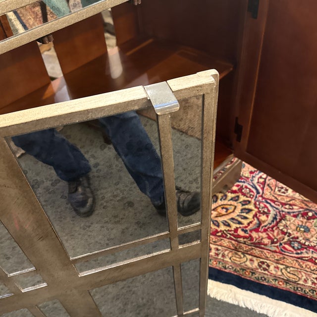 Hooker Furniture Melange Mirrored Gold Sideboard For Sale - Image 10 of 12