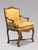 18th Century French Walnut Upholstered Armchair, 1790 For Sale - Image 13 of 13