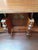 Vintage Chippendale-Style Mahogany Slant Front Secretary Desk With Claw Feet and Hidden Compartments For Sale - Image 14 of 15
