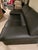 Roche Bobois Modern Roche Bobois Black Leather Sofa With Adjustable Headrests For Sale - Image 4 of 8