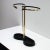 Metal Austrian Black Lacquered and Brass Umbrella Stand in the Style of Walter Hagenauer, 1950s For Sale - Image 7 of 11