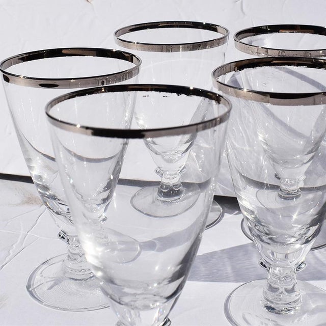 Set of 8 delicate stemware set. The glasses in this set could be used for a number of cocktails. We love the idea of an...
