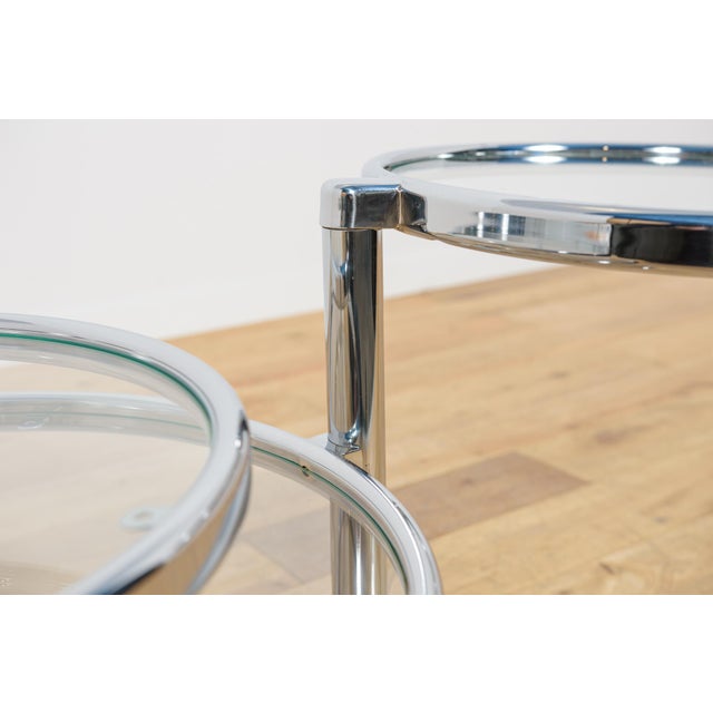 Mid-Century Chrome and Glass Coffee Table by Milo Baughman, USA, 1970s For Sale - Image 15 of 17