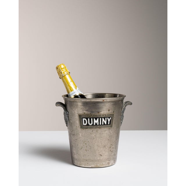 Mid 20th Century France Silver Ice Bucket For Sale - Image 9 of 15