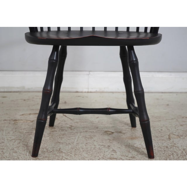 Set of 6 Sack Back Windsor Dining Room Chairs For Sale - Image 9 of 18