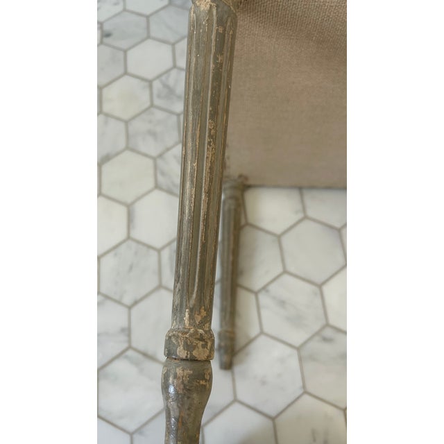 Late 20th Century Louis Style Upholstered Benches, 2 Pieces For Sale - Image 13 of 15