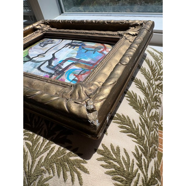 Contemporary Craig Greene Original Painting “When I’m With You” in Antique French Frame For Sale - Image 9 of 11