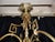 A French gilded brass Rococo chandelier. This is an excellent quality and very large piece it is very heavy and has a...
