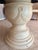 Elegant French Provincial Round Pedestal Dining Table With Distressed European Finish For Sale - Image 4 of 9