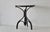 Late 20th Century French Style Bergère Top Woven Cane Bentwood With Glass End Table For Sale - Image 4 of 12