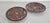 Vintage 717 Ceramic Plates with Flowers from Ruscha, Germany, 1970s, Set of 2 For Sale - Image 6 of 13