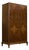 Vintage Art Deco Burr Walnut Compact Wardrobe, 1930s For Sale