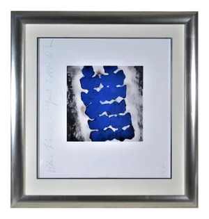 Donald Sultan, Blue Flower, 1991