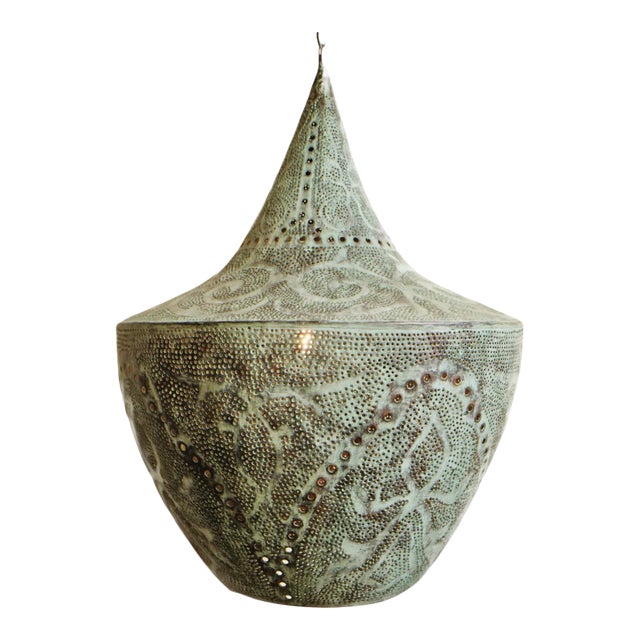 Copper Madras Pendant Light XXL For Sale