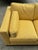 Baker Furniture Modern Tuxedo Sofa in Golden Corduroy – Hollywood Regency Style For Sale - Image 9 of 11