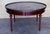 Early 20th Century French Provincial Bouillotte Mahogany with Marble Top Round Coffee Table For Sale - Image 9 of 18