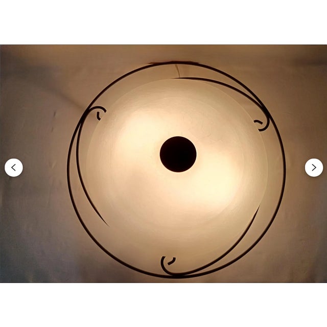 White Ceiling Light from Marchetti Lighting, 1970s For Sale - Image 6 of 12