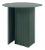 RS Barcelona Plec Round Steel 50 Table, Green For Sale