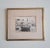 1950s 1950s Fine Grisaille Watercolors by a Travelling Artist Signed - Set of 4 For Sale - Image 5 of 8