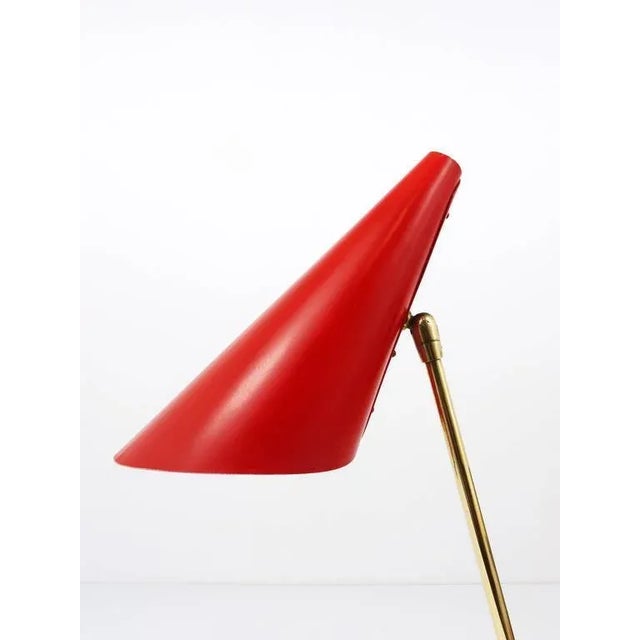 Metal Austrian Modern Desk Lamp from Kalmar, 1950s For Sale - Image 7 of 11