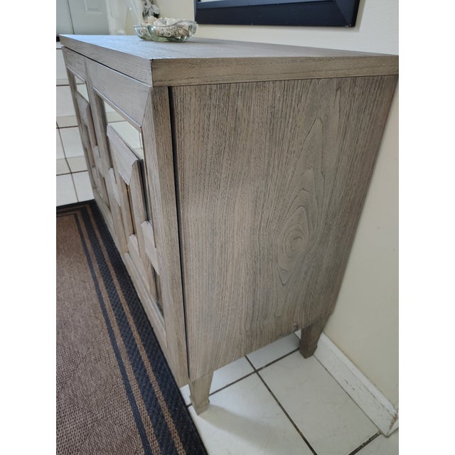 2010s Brownstone Furniture Solid Wood Entry Table For Sale - Image 5 of 9