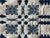 Antique 19th Century Hand Loom Woven Blue and White Coverlet For Sale - Image 16 of 16