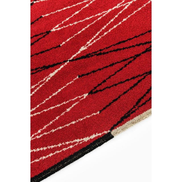 1950s Kungsmattan Rug from Aina Kånge, 1950s For Sale - Image 5 of 9