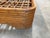 Mid-Century Modern 1950's Stacked Rattan Bed, Full Size For Sale - Image 3 of 12