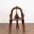Rustic European Rustic Antique Hand-Carved Tri Leg Chair For Sale - Image 3 of 13
