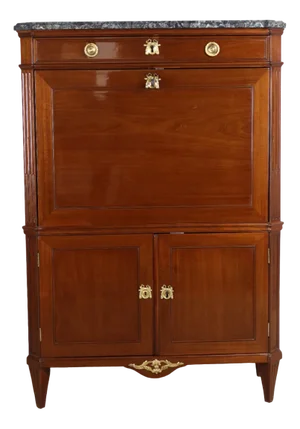 Louis XVI Secretaire in Mahogany