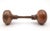 Traditional Pair of Vintage 2 In. Plain Round Brass Passage Door Knobs For Sale - Image 3 of 9