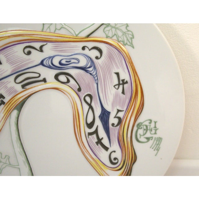 Rosenthal Plate by Salvador Dalí­ for Rosenthal, 1976, in Flawless conditions. Designed 1970 to 1979 This piece has an...